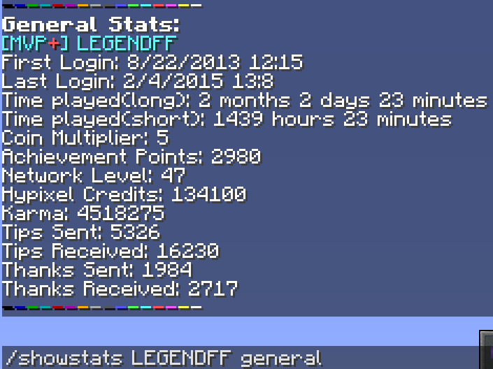[MC MOD] Ingame Stats Check | [1.7.2][1.7.10][1.8] | Page 2 | Hypixel ...