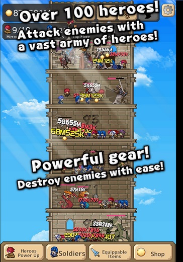 Tower of Hero v1.2.6 Mod Hileli apk : Sınırsız Para Hileli Tower of Hero v1.2.6 Mod Hileli apk : Sınırsız Para Hileli