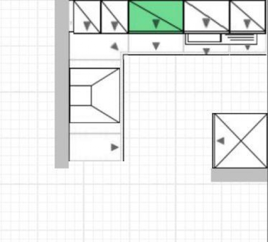 Hilfe bei Küchenplanung einer kleinen Küche gesucht - Fertig mit