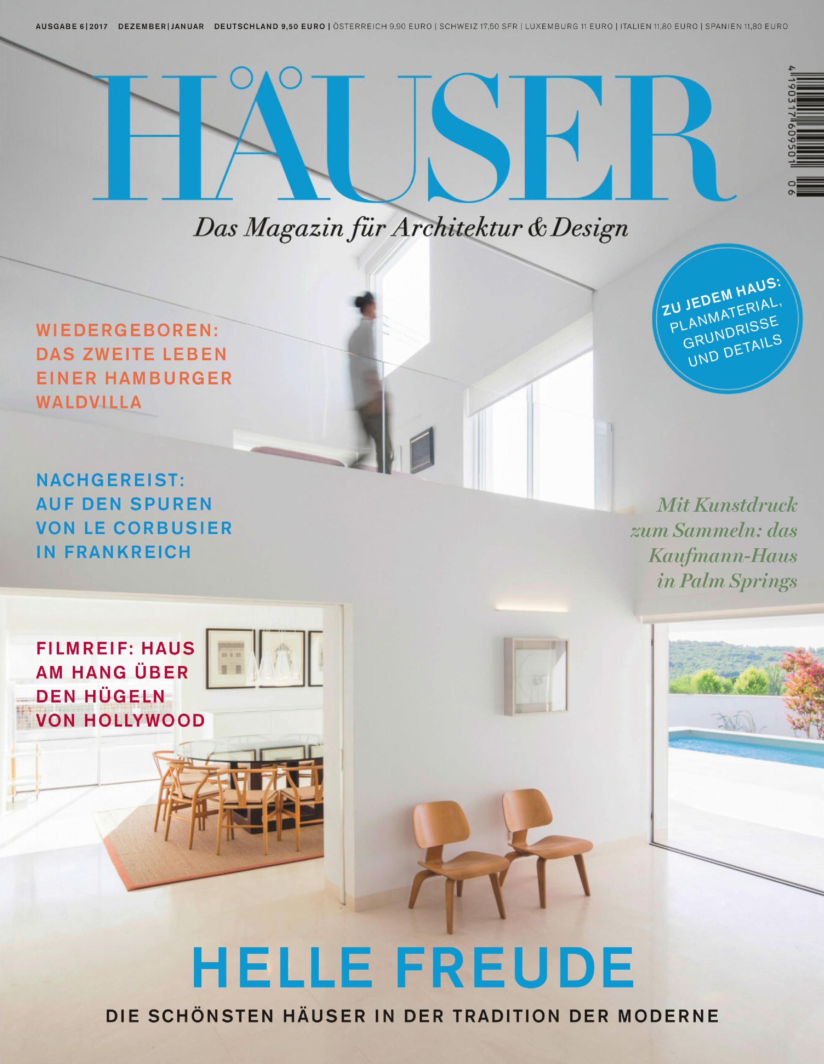 Häuser Das Magazin für Architektur und Design Dezember