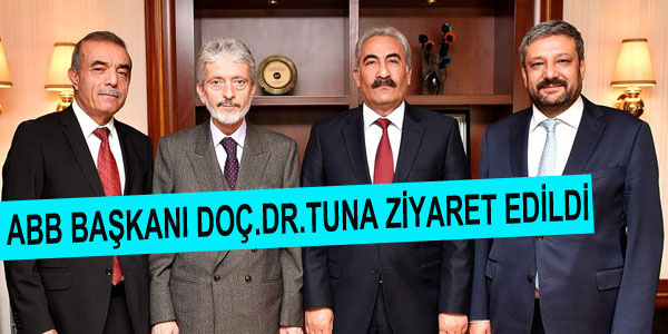 Doç.Dr. Mustafa Tuna’ya hayırlı olsun ziyareti