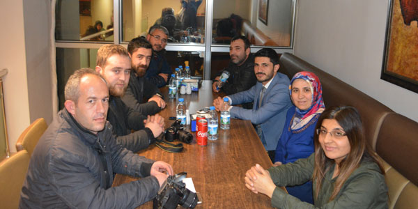 Erkan Seyhan muhabirlerle yemekte biraraya geldi