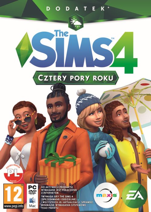 The Sims 4: Cztery pory roku / The Sims 4: Seasons (2018) CODEX [+Poradnik] [+Spolszczenie]