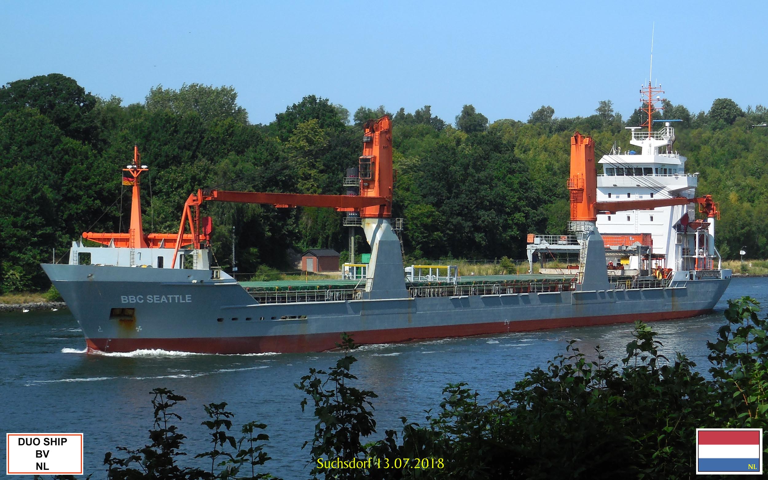 Kiel Canal, Suchsdorf BBC