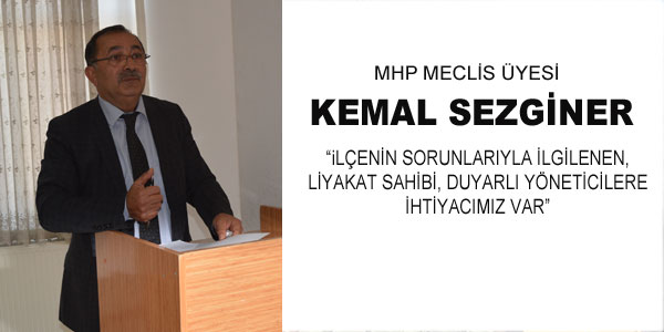 Kemal Sezginerden zeletiri
