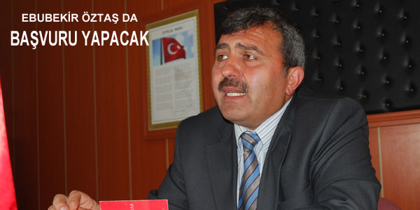 Ebubekir zta Aday Aday olacak