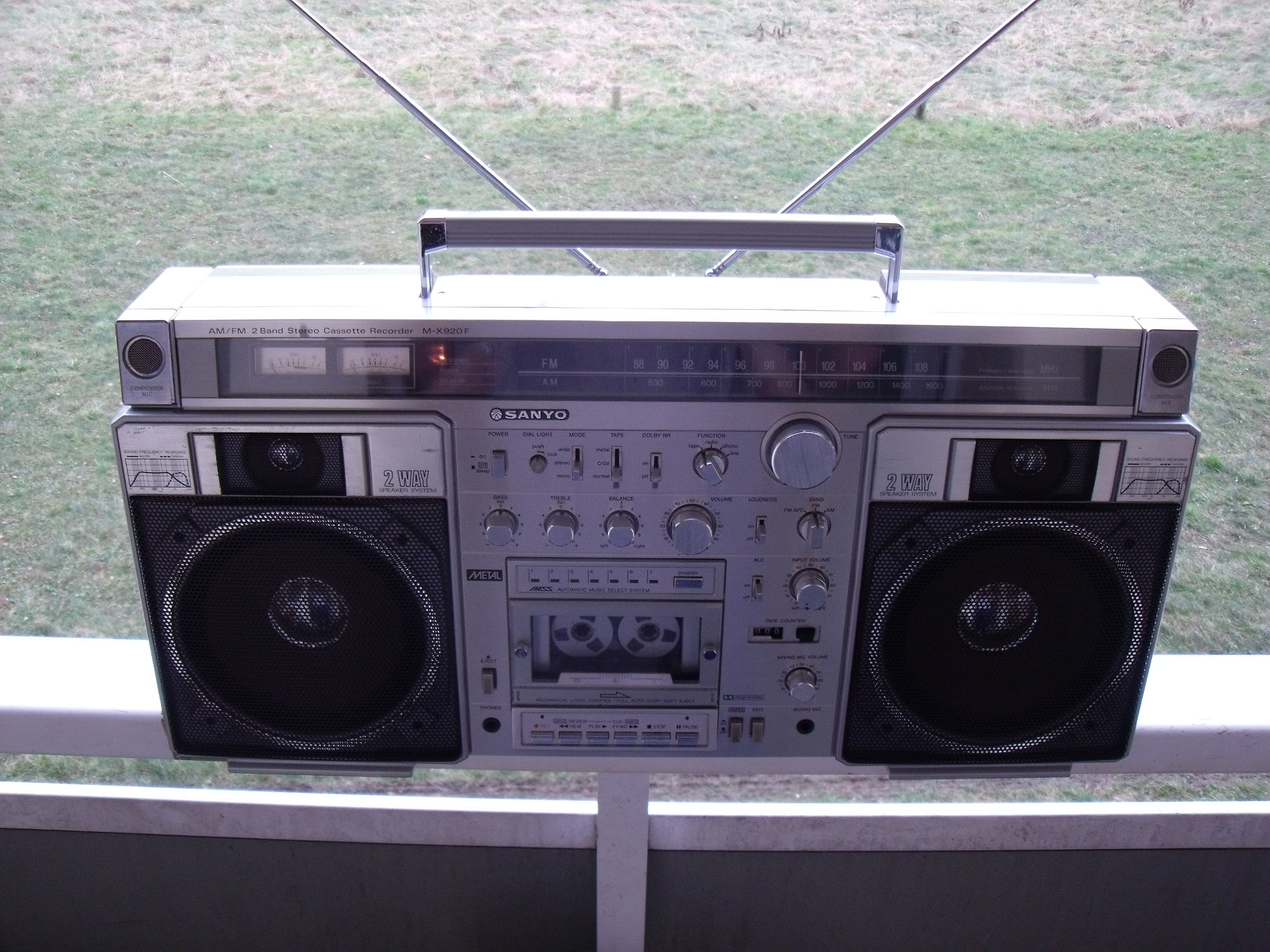 Sanyo MX 920 big boombox - Collections - Boomboxery