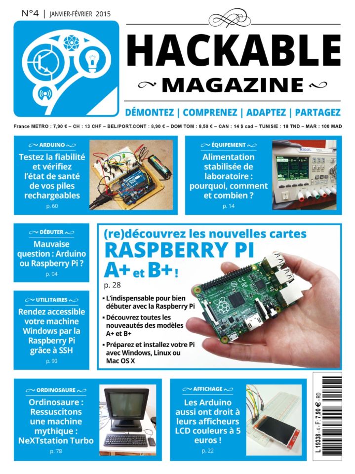 Hackable Magazine No.4 - Janvier-Février 2015