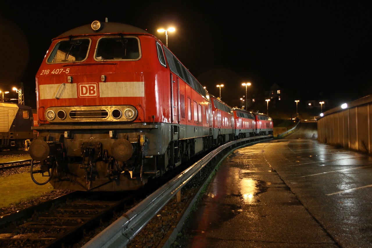 218 407-5 im BW Kiel
