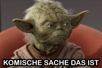 Komische sache das ist
