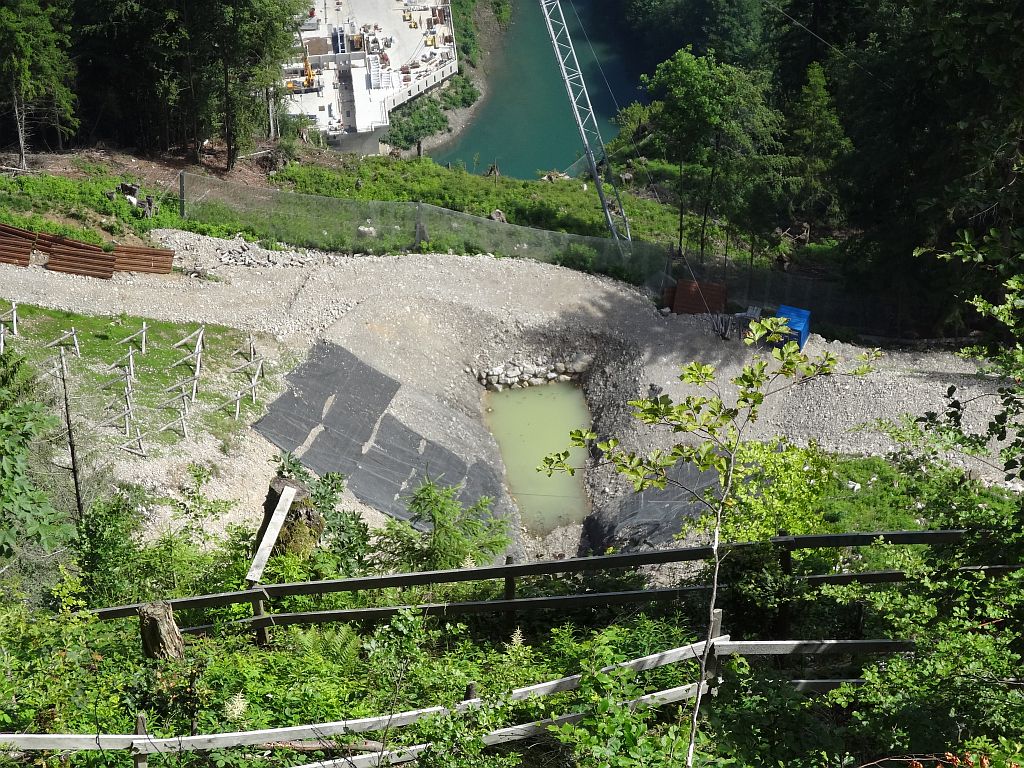 Trasse im Bau vom 25.06.2015