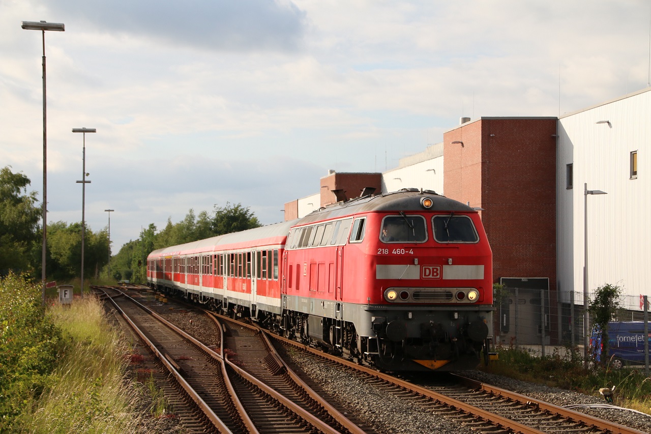 218 460-4 in Kiel Hassee