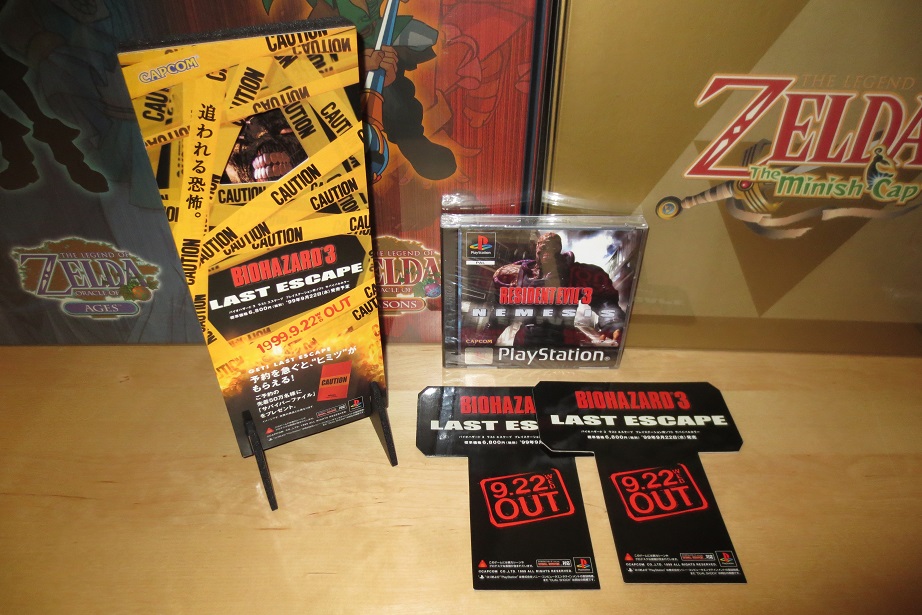 resident evil 3 nemesis promo standee display 