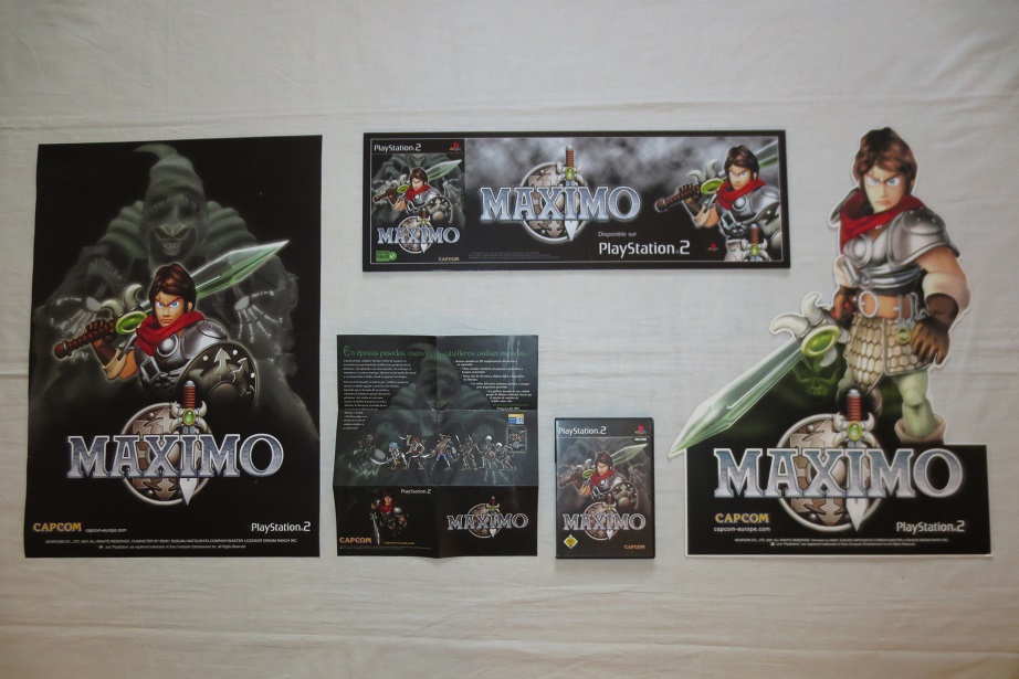 maximo ghosts to glory promo standee display store